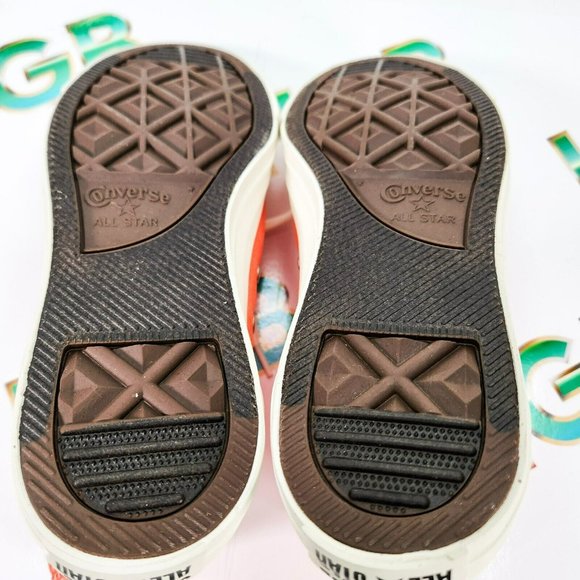 Converse Ctas High Top Women's Shoes For Orange Sneakers Canvas Casual A02203F - Picture 7 of 7